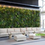 Commercial artificial living wall panel from SYNLawn