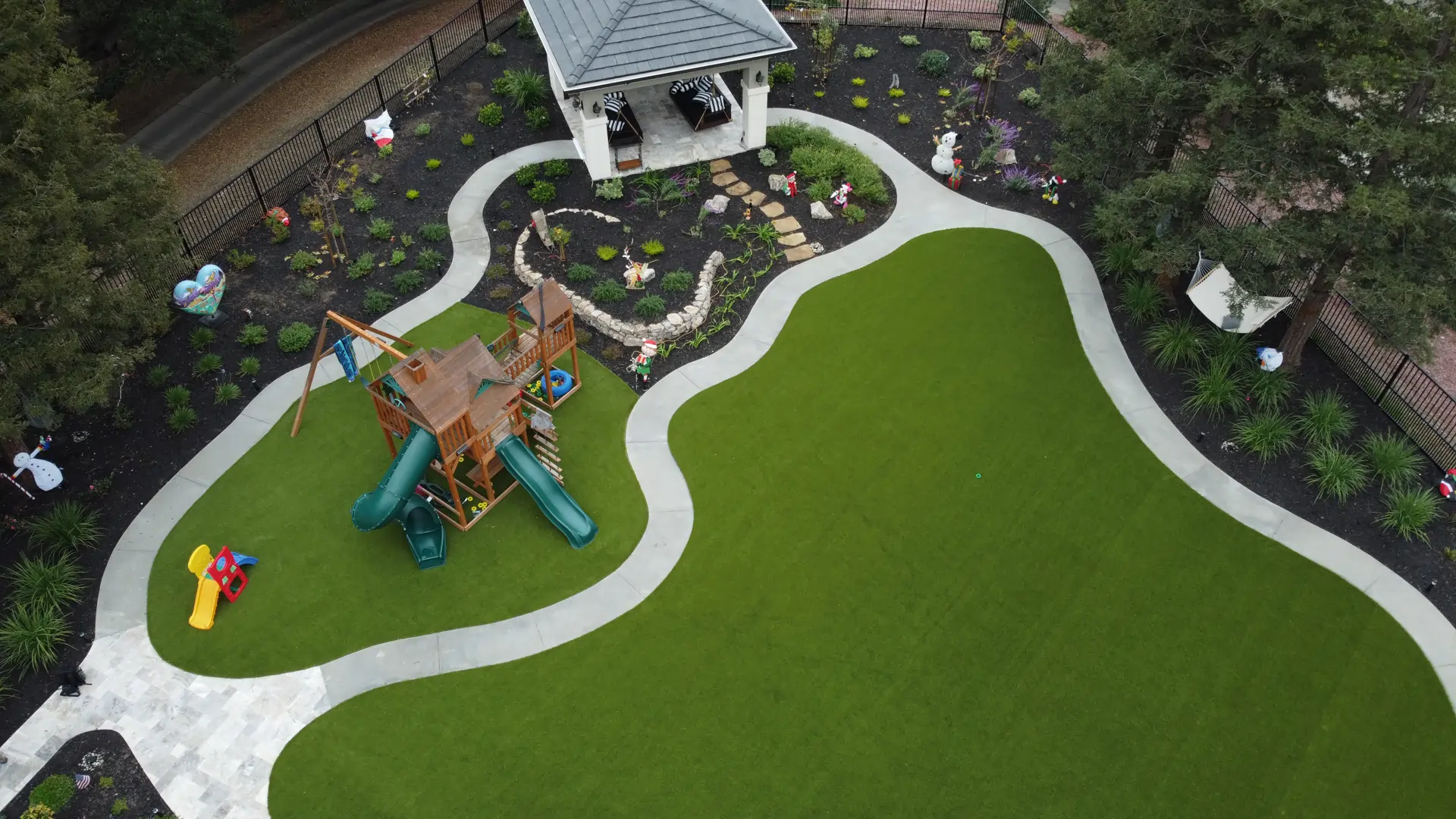 Mississippi playground turf SYNLawn backyard