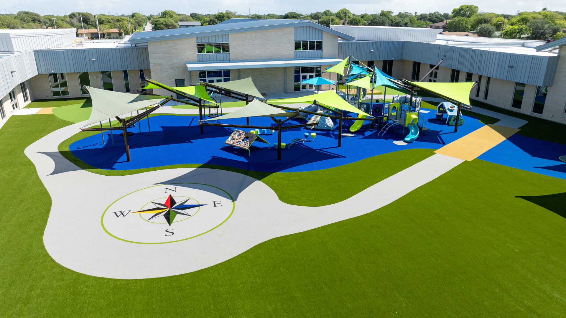 SYNLawn Mississippi Custom Playground Turf Installation