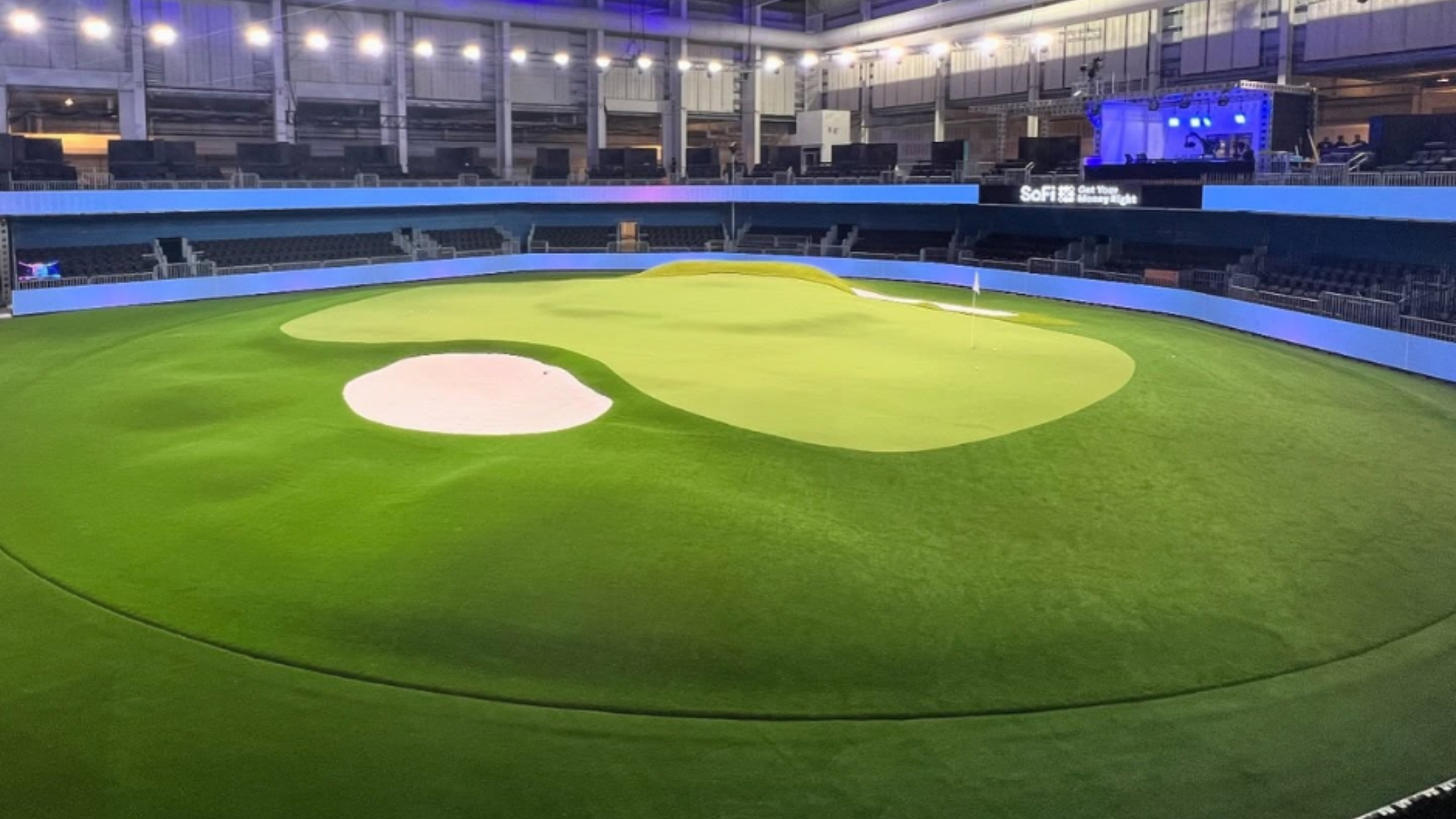 SYNLawn Mississippi putting green turf used for the TGL GreenZone