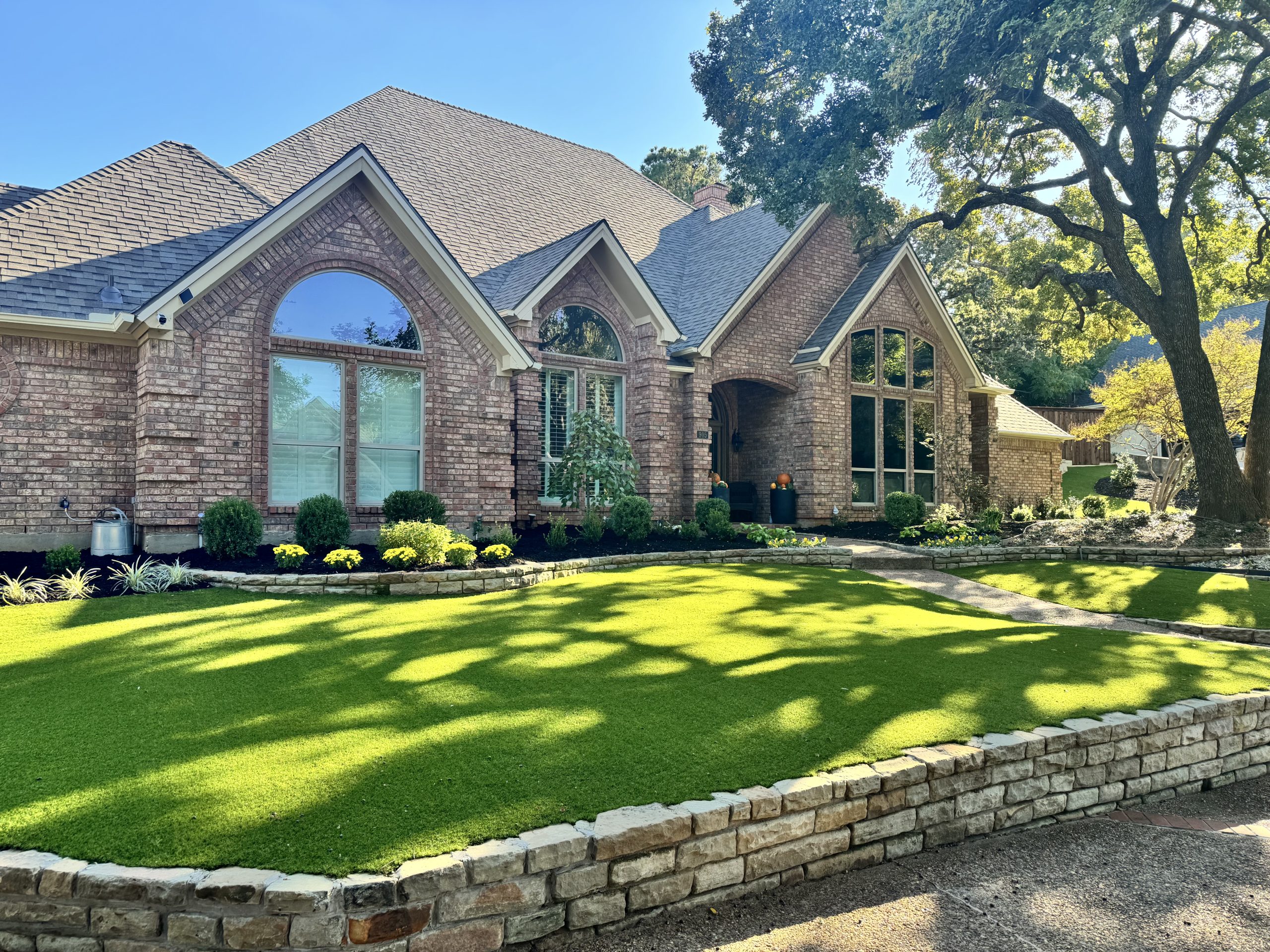 Mississippi Artificial Grass Front Lawn SYNLawn