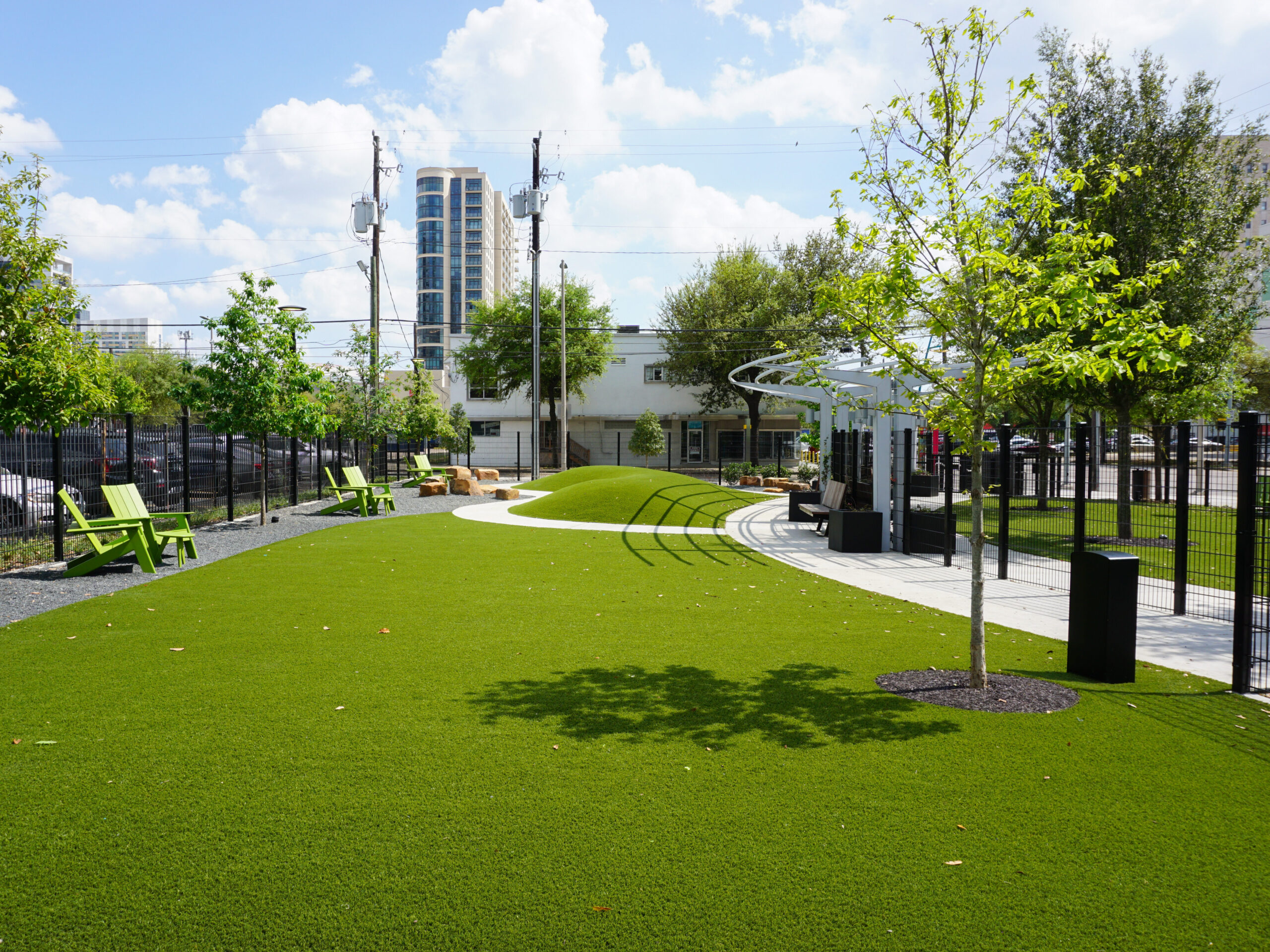 Mississippi Pet Turf Dog Park Installation