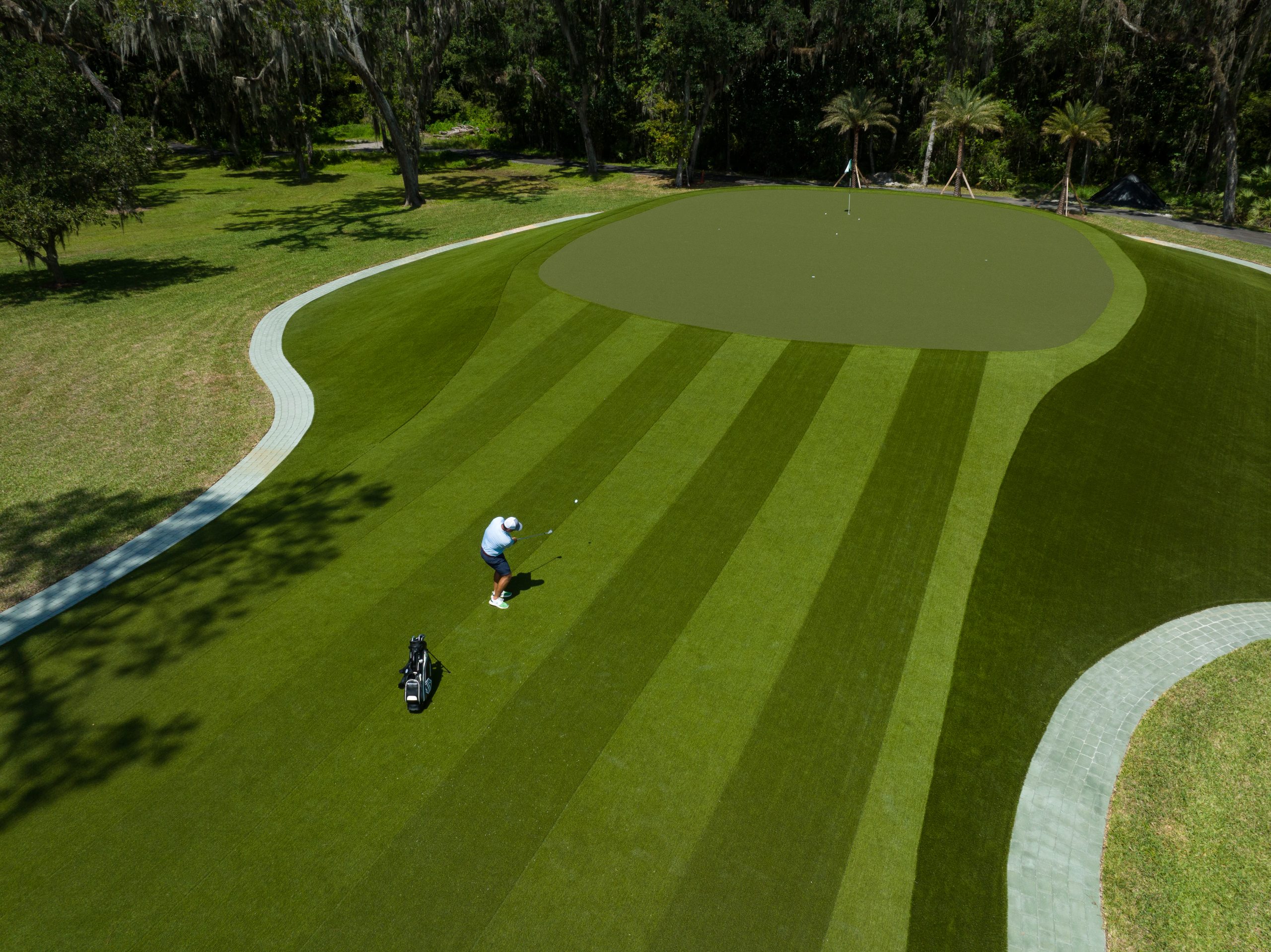 SYNLawn Golf custom Mississippi putting green