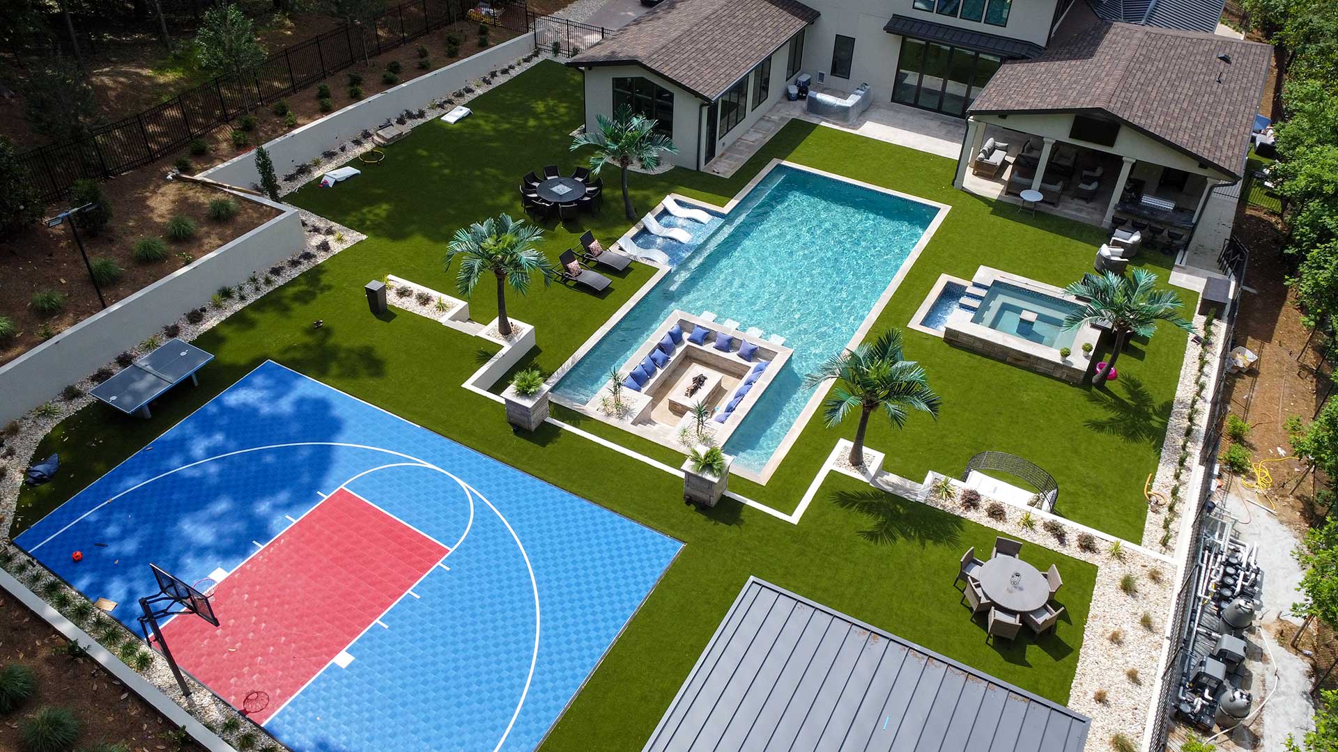 Backyard Artificial Turf and Mississippi Sport Court